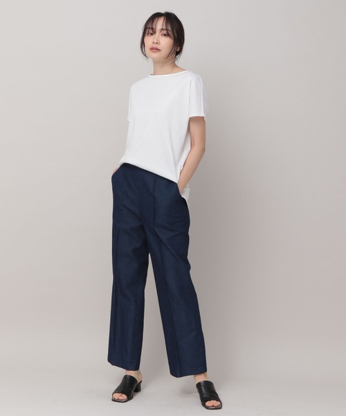 Elura（エルーラ）の「大人キレイめデニムパンツ（デニムパンツ・レディース・ライトブルー/ネイビー・SMALL/LARGE/MEDIUM）」の22枚目の写真