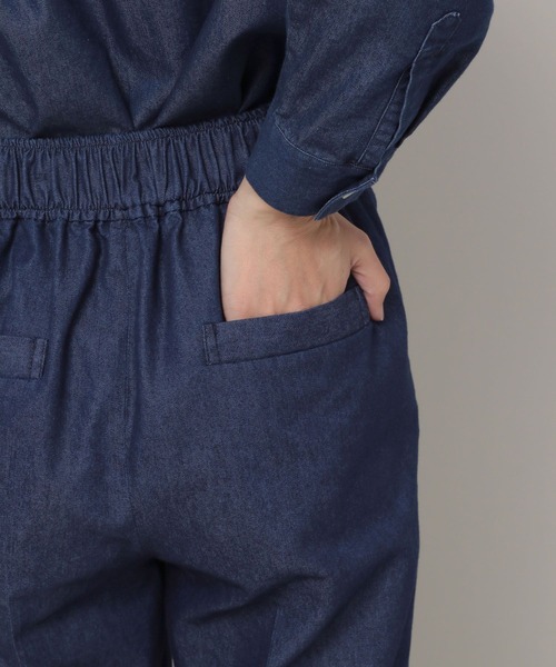 Elura（エルーラ）の「大人キレイめデニムパンツ（デニムパンツ・レディース・ライトブルー/ネイビー・SMALL/LARGE/MEDIUM）」の11枚目の写真