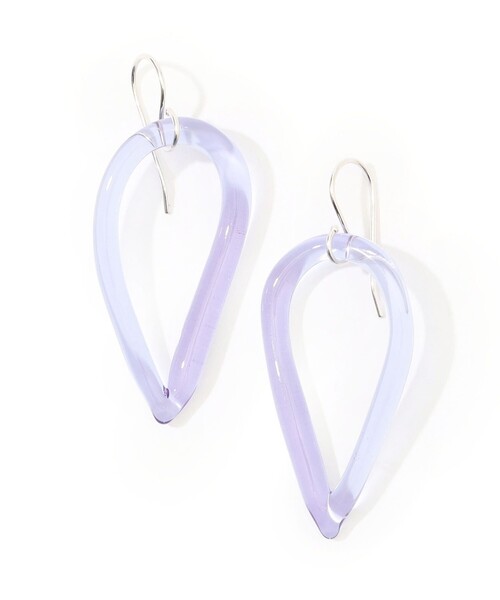 TOMORROWLAND (トゥモローランド)の「JANE D'ARENSBOURG TEAR DROP ガラスピアス(ピアス(両耳用)・レディース・ライトブルー/その他1/ライトパープル/ライトイエロー・FREE)」の2枚目の写真