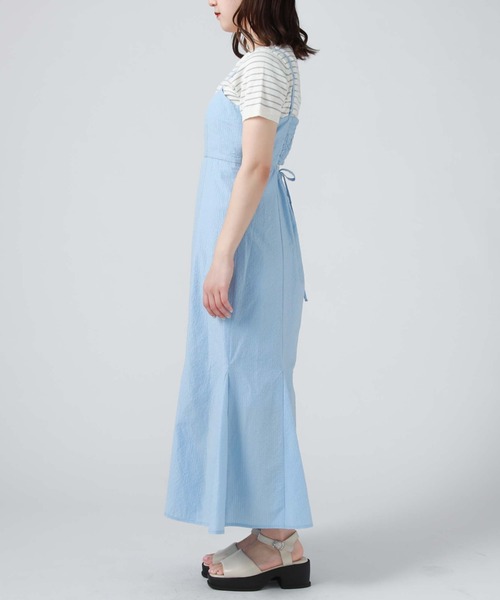 archives(アルシーヴ)の「サッカーバックシャンキャミワンピース(ワンピース・レディース・ブラック/アイボリー/ブルー・MEDIUM)」の12枚目の写真