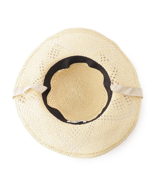 OPAQUE.CLIP（オペークドットクリップ）の「◆スカシ柄ハット（ハット・レディース・ブラック/オフホワイト・00）」の8枚目の写真