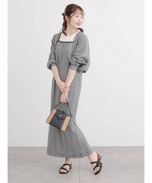 Te chichi TERRASSE（テチチテラス）の「アメリカンスリーブカップ付タンクトップ（タンクトップ・レディース・ブラック/オフホワイト/ホワイト・ﾌﾘ-）」の10枚目の写真