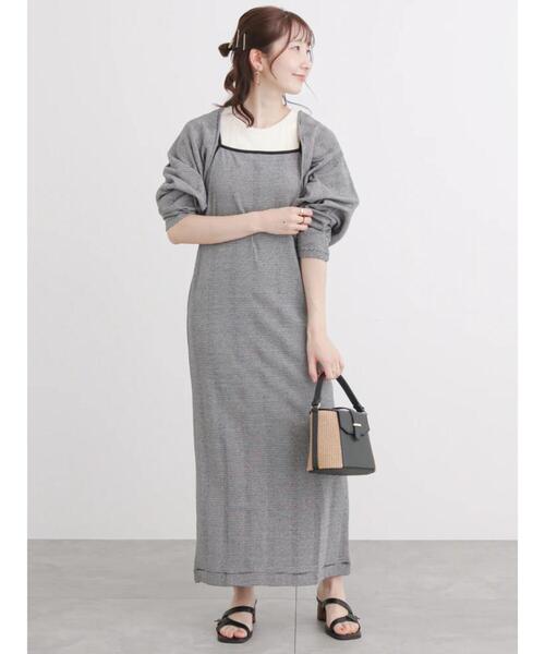 Te chichi TERRASSE（テチチテラス）の「アメリカンスリーブカップ付タンクトップ（タンクトップ・レディース・ブラック/オフホワイト/ホワイト・ﾌﾘ-）」の11枚目の写真