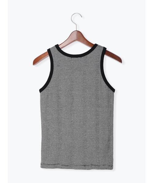 Te chichi TERRASSE（テチチテラス）の「アメリカンスリーブカップ付タンクトップ（タンクトップ・レディース・ブラック/オフホワイト/ホワイト・ﾌﾘ-）」の14枚目の写真