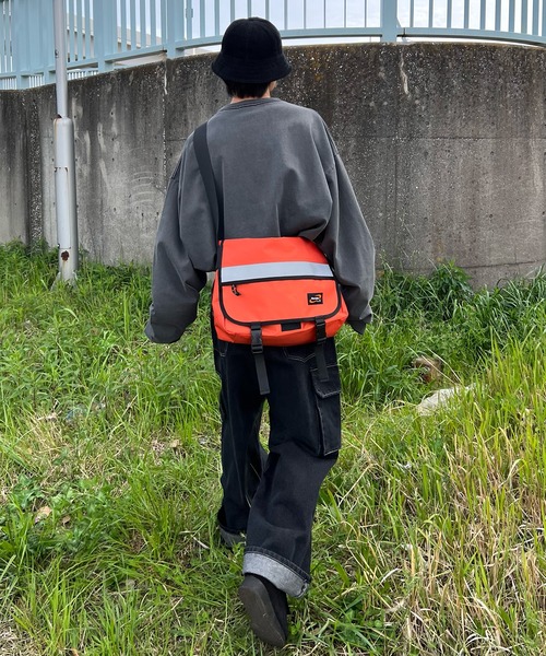 perushu ワイドデニムカーゴパンツ Perushu（ペルーシュ）の「ワイドデニムカーゴパンツ（デニム
