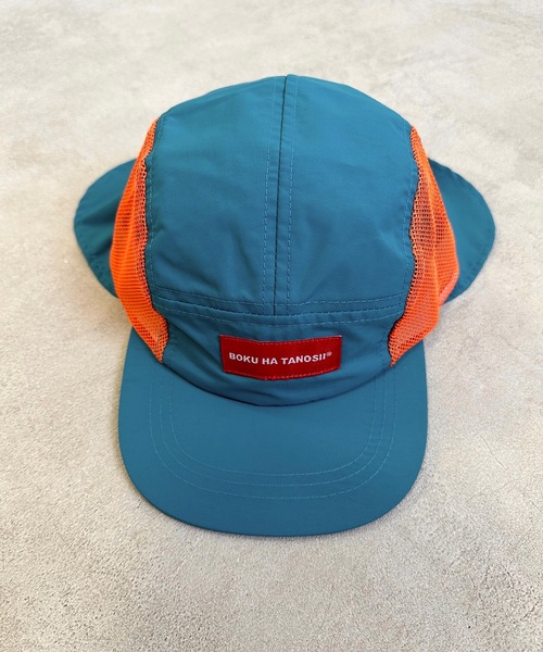 BOKU HA TANOSII（ボク　ハ　タノシイ）の「【BOKU HA TANOSII】別注 KIDSナイロンジェットキャップ（キャップ・キッズ・ブルー/ブラック/パープル/チャコール・54）」の15枚目の写真