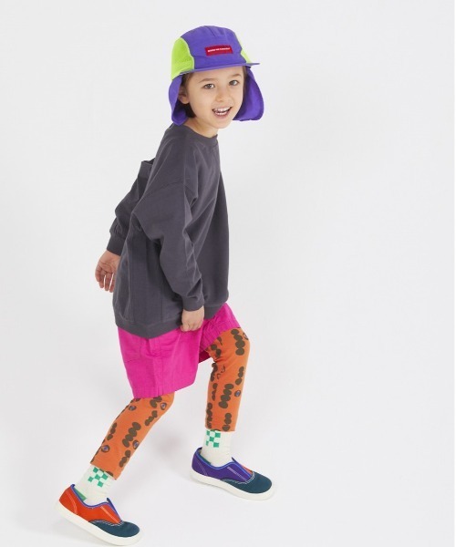 BOKU HA TANOSII（ボク　ハ　タノシイ）の「【BOKU HA TANOSII】別注 KIDSナイロンジェットキャップ（キャップ・キッズ・ブルー/ブラック/パープル/チャコール・54）」の8枚目の写真