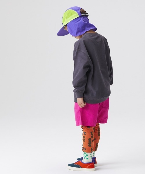 BOKU HA TANOSII（ボク　ハ　タノシイ）の「【BOKU HA TANOSII】別注 KIDSナイロンジェットキャップ（キャップ・キッズ・ブルー/ブラック/パープル/チャコール・54）」の13枚目の写真