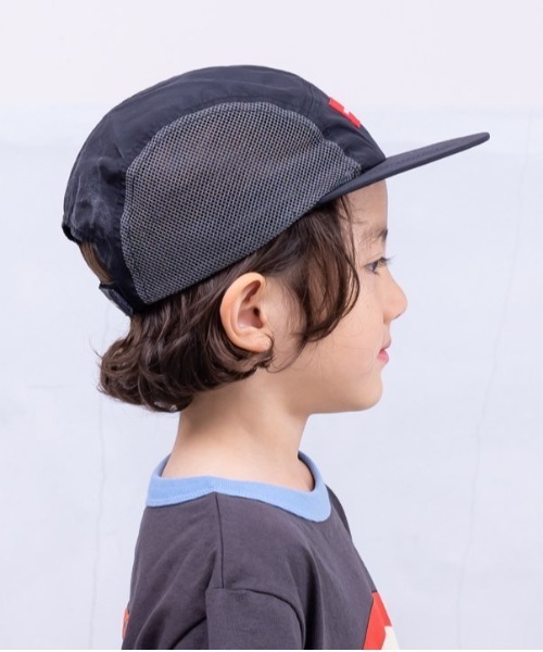 BOKU HA TANOSII（ボク　ハ　タノシイ）の「【BOKU HA TANOSII】別注 KIDSナイロンジェットキャップ（キャップ・キッズ・ブルー/ブラック/パープル/チャコール・54）」の21枚目の写真