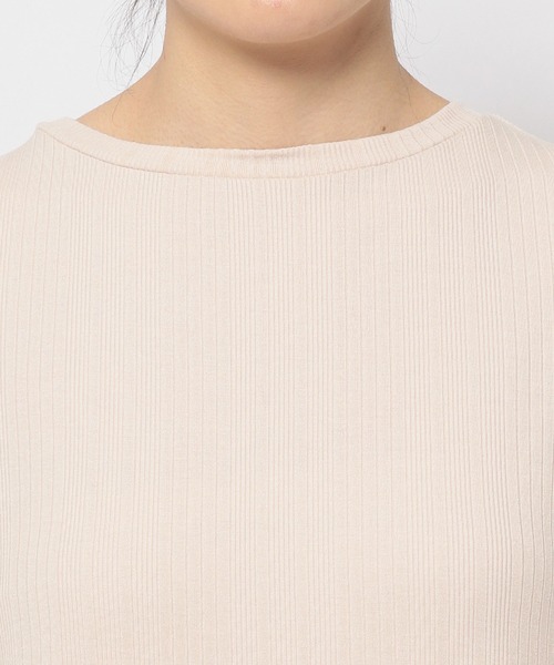 mysty woman（ミスティウーマン）の「カットアウトキャミワンピース2PSET　907585（ワンピース・レディース・ブラック/ブラウン/グレイッシュベージュ・FREE）」の17枚目の写真