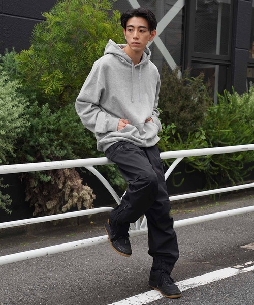 REIGNING CHAMP(レイニングチャンプ)の「REIGNING CHAMP RELAXED HOODIE - MIDWEIGHT TERRY(パーカー・メンズ・ライトグレー・LARGE/MEDIUM)」の7枚目の写真