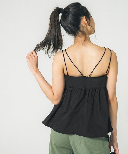 ダブルストラップキャミビスチェ（シャツ/ブラウス）｜coca（coca