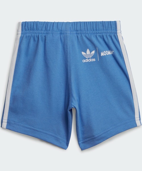 adidas（アディダス）の「アディダス オリジナルス × ムーミン ショーツ&Tシャツ セットアップ / アディダスオリジナルス adidas Originals（Tシャツ/カットソー・キッズ・ペールイエロー・80/90/100/60/70）」の5枚目の写真