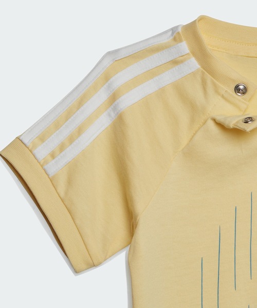 adidas（アディダス）の「アディダス オリジナルス × ムーミン ショーツ&Tシャツ セットアップ / アディダスオリジナルス adidas Originals（Tシャツ/カットソー・キッズ・ペールイエロー・80/90/100/60/70）」の6枚目の写真