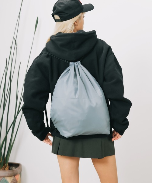 ROOPTOKYO（ループトウキョウ）の「イベントバッグ ナップサック ジムサック/紐付きバック/18リットル 2026年春夏（バックパック/リュック・メンズ・ブラック/ブルー/イエロー/レッド/グレー/ネイビー・FREE）」の18枚目の写真