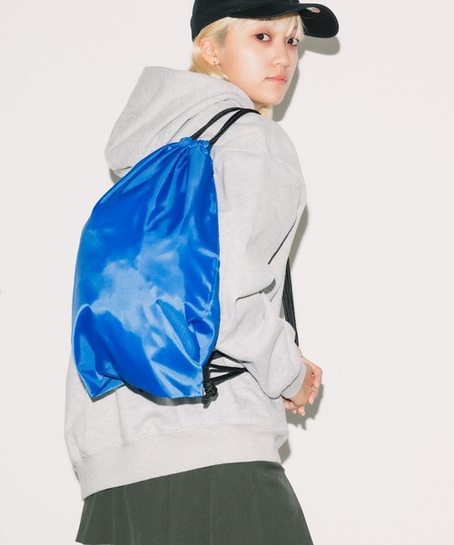 ROOPTOKYO（ループトウキョウ）の「イベントバッグ ナップサック ジムサック/紐付きバック/18リットル 2026年春夏（バックパック/リュック・メンズ・ブラック/ブルー/イエロー/レッド/グレー/ネイビー・FREE）」の19枚目の写真