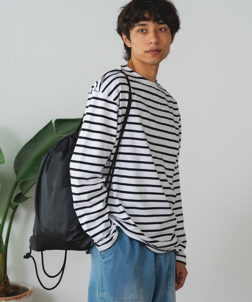 ROOPTOKYO（ループトウキョウ）の「イベントバッグ ナップサック ジムサック/紐付きバック/18リットル 2026年春夏（バックパック/リュック・メンズ・ブラック/ブルー/イエロー/レッド/グレー/ネイビー・FREE）」の22枚目の写真