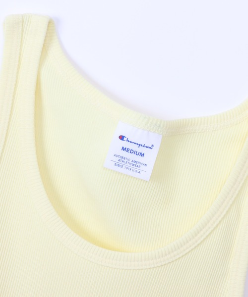 Champion(チャンピオン)の「【Champion/チャンピオン】レディース タンクトップ(タンクトップ・レディース・レモンイエロー・LARGE/MEDIUM)」の4枚目の写真