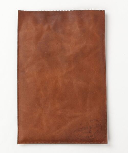 vasco（ヴァスコ）の「vasco ヴァスコ ANCHORS DOCUMENT CASE アンカーズドキュメントケース（クラッチバッグ・メンズ・キャメル/オリーブ/ブラック・FREE）」の4枚目の写真