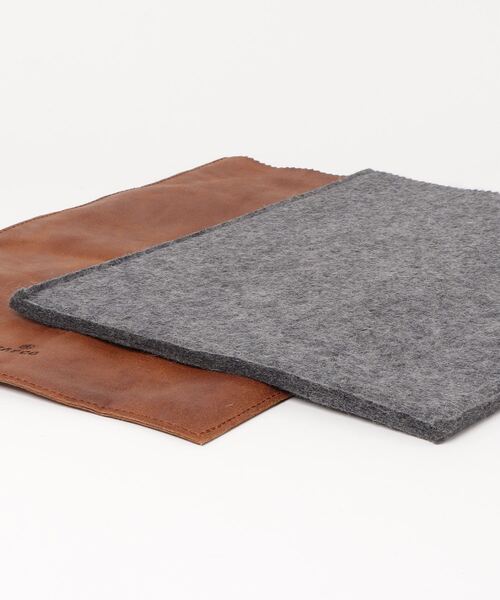 vasco（ヴァスコ）の「vasco ヴァスコ ANCHORS DOCUMENT CASE アンカーズドキュメントケース（クラッチバッグ・メンズ・キャメル/オリーブ/ブラック・FREE）」の8枚目の写真