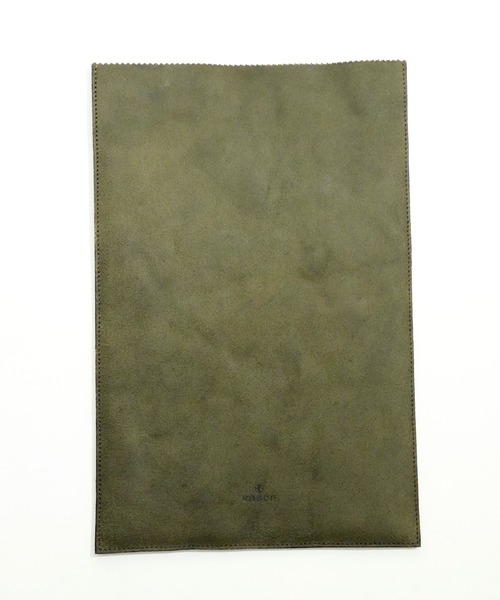 vasco（ヴァスコ）の「vasco ヴァスコ ANCHORS DOCUMENT CASE アンカーズドキュメントケース（クラッチバッグ・メンズ・キャメル/オリーブ/ブラック・FREE）」の19枚目の写真