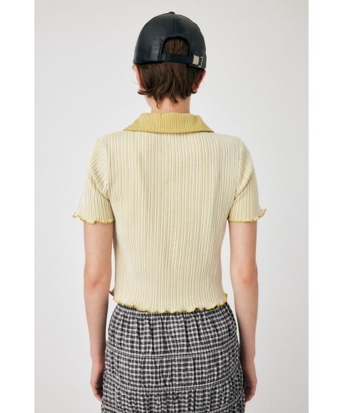 MOUSSY（マウジー）の「BI-COLOR SKIPPER Tシャツ（Tシャツ