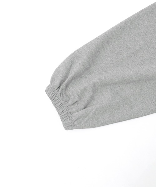 Fashion Letter(ファッションレター)の「【M-5L】ミニ裏毛ヒップカバーパーカー(パーカー・レディース・チャコールグレー/ブラック/杢グレー・M~L/LL~3L/4L~5L)」の12枚目の写真