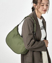 LeSportsac（レスポートサック）の「GH N/S CONV HOBO オリーブ（ショルダーバッグ・キッズ）」