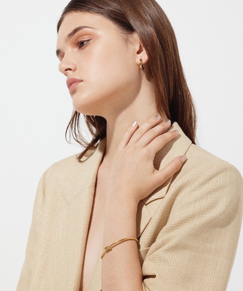 CENE（セネ）の「【CENE】セネ/ノットラインブレスレット（ブレスレット・レディース・シルバー/ゴールド・FREE）」の3枚目の写真