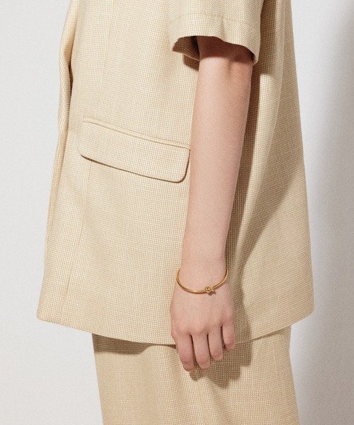 CENE（セネ）の「【CENE】セネ/ノットラインブレスレット（ブレスレット・レディース・シルバー/ゴールド・FREE）」の5枚目の写真