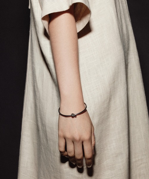 CENE（セネ）の「【CENE】セネ/ノットラインブレスレット（ブレスレット・レディース・シルバー/ゴールド・FREE）」の9枚目の写真