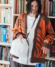 ADAMPATEK/square quilt mini drawstring bag/スクエアキルティングミニ巾着ショルダーバッグ