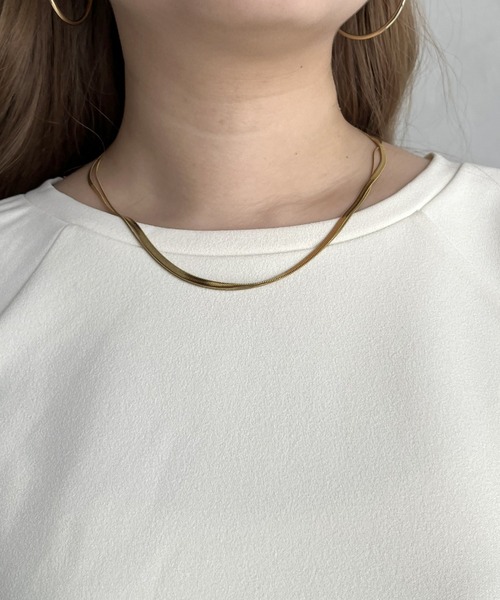 prose verse（プロズヴェール）の「バックタグカットジョーゼットラグランロンT（Tシャツ/カットソー・レディース・カーキ/アイボリー・MEDIUM）」の17枚目の写真