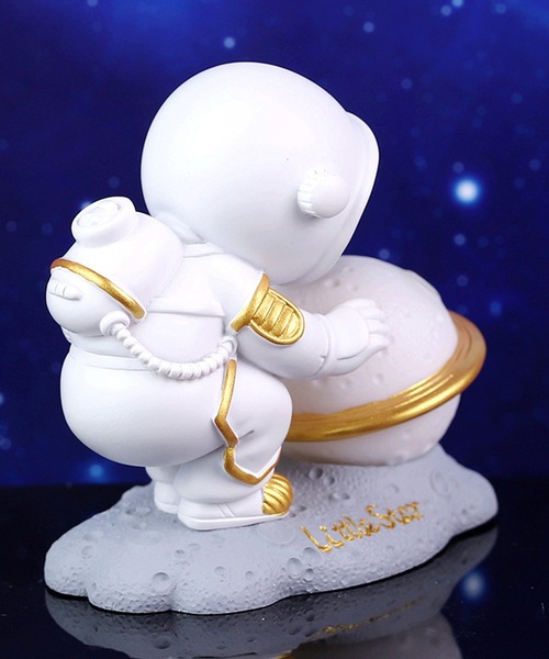 aimoha（アイモハ）の「星と宇宙飛行士　癒やし　ナイトライト（照明・レディース・ゴールド/シルバー・FREE）」の6枚目の写真