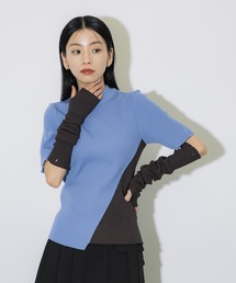 UNITED TOKYO | セパレートバイカラーニット(ニット/セーター)