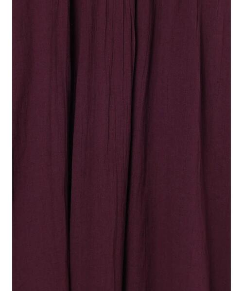 TSUHARU by Samansa Mos2（ツハルバイサマンサモスモス）の「立体ビーズ刺繍ワンピース（ワンピース・レディース・ボルドー/キナリ/ブラック・F）」の6枚目の写真