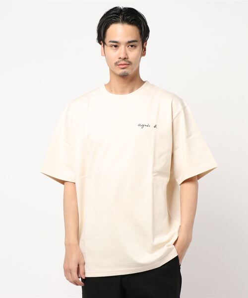 agnes b.（アニエスベー）の「半袖Tシャツ（Tシャツ/カットソー・メンズ・ブラック・1）」の5枚目の写真