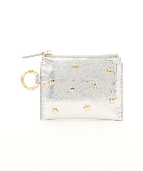 Ray BEAMS(レイビームス)の「【WEB限定】Hashibami / 星 ポーチ チャーム(ポーチ・レディース・シルバー/チャコールグレー・ONE SIZE)」の4枚目の写真