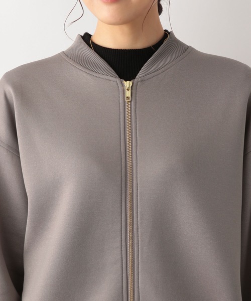 GLOBAL WORK(グローバルワーク)の「ライトクッションZIPブルゾン/976893(Tシャツ/カットソー・レディース・グレイッシュベージュ/ブラウン系その他6/ブラック・LARGE/MEDIUM)」の18枚目の写真