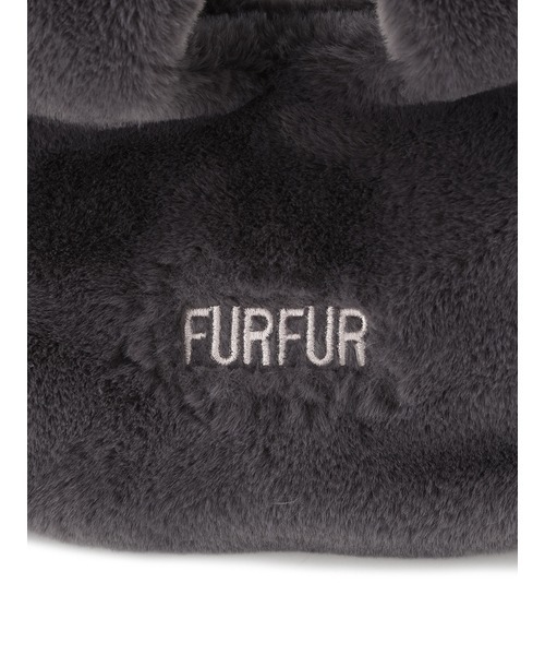 FURFUR(ファーファー)の「エコファーマーケットバッグ(ハンドバッグ・レディース・ピンク/オレンジ/チャコールグレー/ライトグレー/ブルー・FREE)」の14枚目の写真