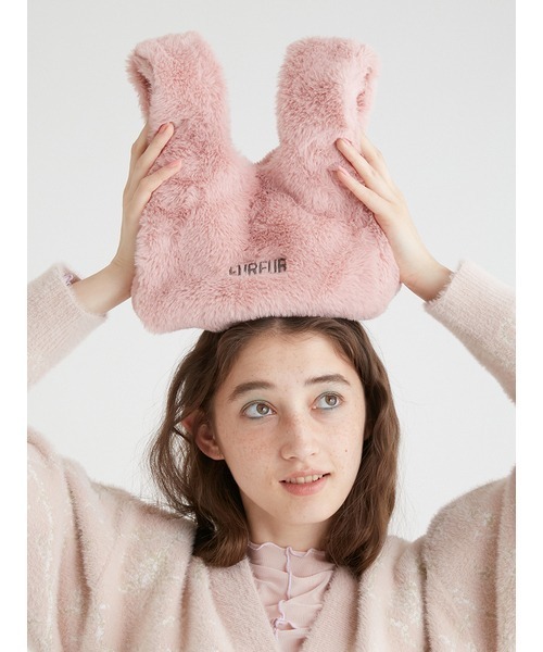 FURFUR（ファーファー）の「エコファーマーケットバッグ（ハンドバッグ