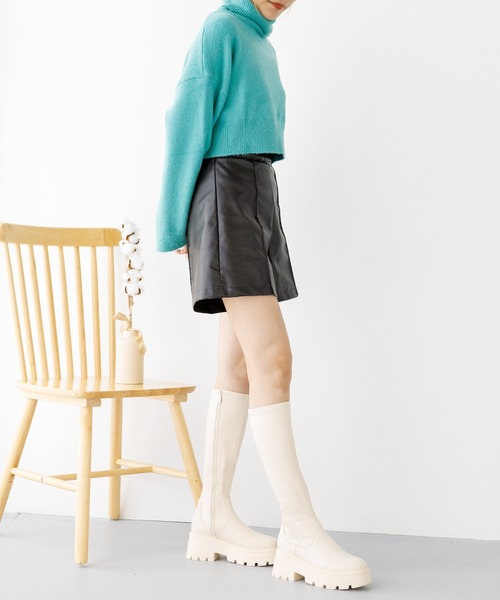 【セール】厚底タンクソールロングブーツ（ブーツ）｜attagirl（アタガール） pattayablatt.com
