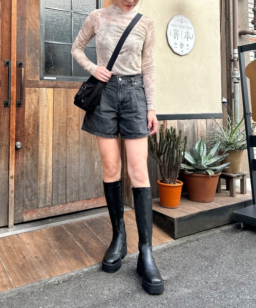 【セール】厚底タンクソールロングブーツ（ブーツ）｜attagirl（アタガール） pattayablatt.com