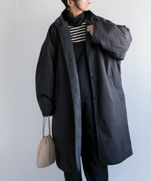 『WEB/一部店舗限定』FORK&SPOON コットンバックサイドボアロングコート