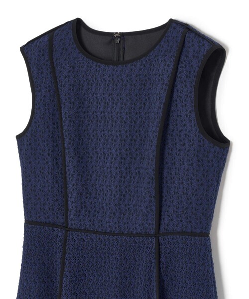 セール】ジオメ起毛レースフレア ワンピース（ワンピース