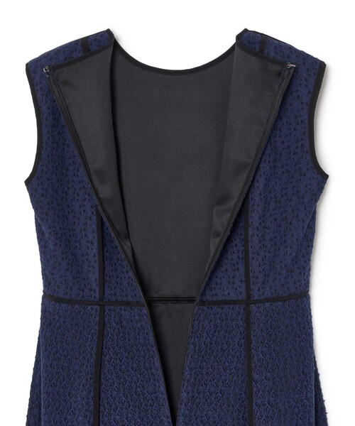 089】アナイジオメ起毛レースフレア ワンピースA