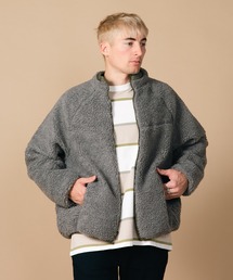 Blue Standard （ブルースタンダード）の「【BLUE STANDARD/ブルースタンダード】 リバーシブル ナイロン ボアフリースジャケット（ブルゾン）」