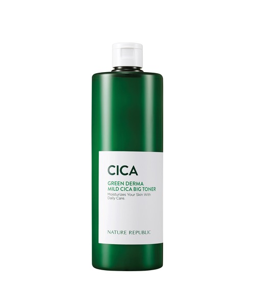 NATURE REPUBLIC（ネイチャーリパブリック）の「グリーンダーマCICA ビッグトナー（化粧水・レディース・その他・フリー）」の2枚目の写真