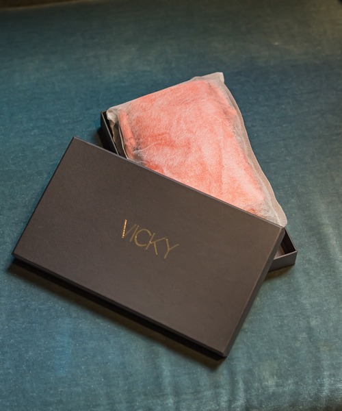 VICKY(ビッキー)の「【リサイクルレザー】ねじねじショルダーポーチ(ショルダーバッグ・レディース・ブラック/ベージュ/オレンジ/グリーン/イエロー・FREE)」の14枚目の写真