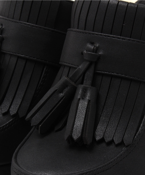 MIIA（ミーア）の「タッセルサボ（サンダル・レディース・ホワイト/ベージュ/イエロー/ブラック・24.5cm/22.5cm/23.5cm）」の6枚目の写真